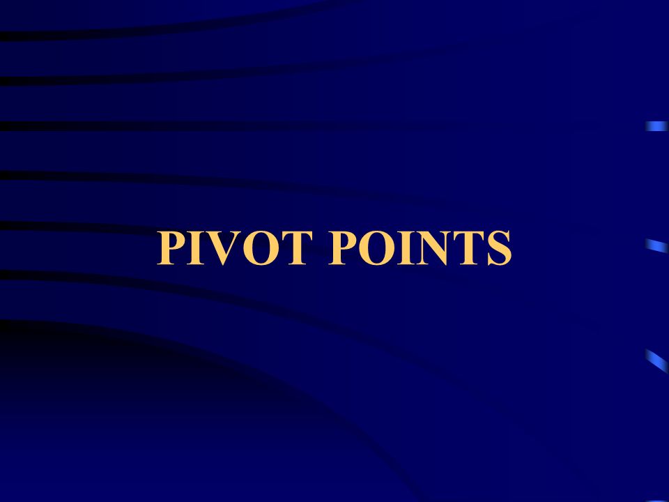 pivot points