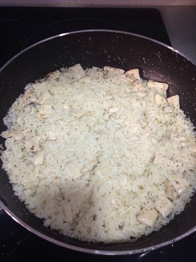 pollo con arroz