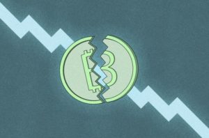 bitcoin en caída