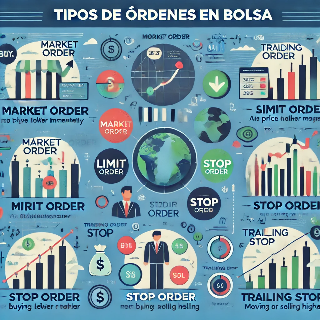 tipos de ordenes en bolsa